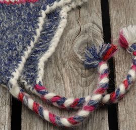 Ručně pletená čepice Marlen "špička"