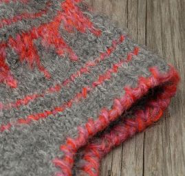 Ručně pletená čepice Marlen "helmička"