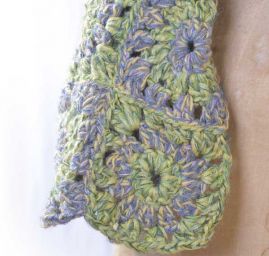 Pletená/Háčkovaná čepice a šála