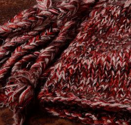 Ručně pletená čepice Marlen "dreďačka"