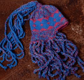 Ručně pletená čepice Marlen "dreďačka"