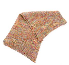 Šála pletená MarLen žlutomodrý melír