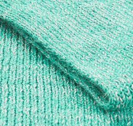 Šála pletená MarLen zelenošedý melír