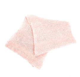 Šála pletená MarLen červenosmetanový melír