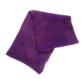 Šála pletená MarLen fialový melír