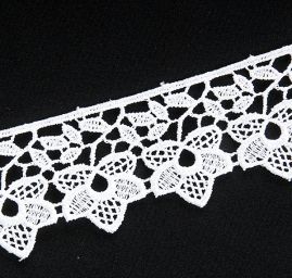 Krajka lem květinový vzor