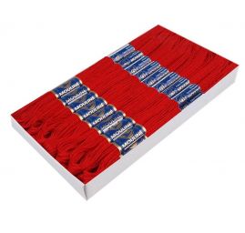 MOULINE vyšívací příze Níťárna červená 3282