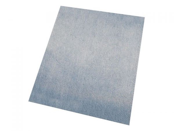 Záplata zažehlovací riflová 43×17 cm modrá světlá