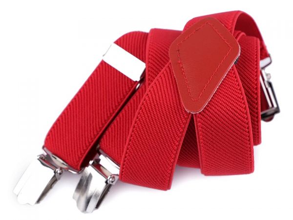 Šle dětské 25mm délka 80cm typ Y červená