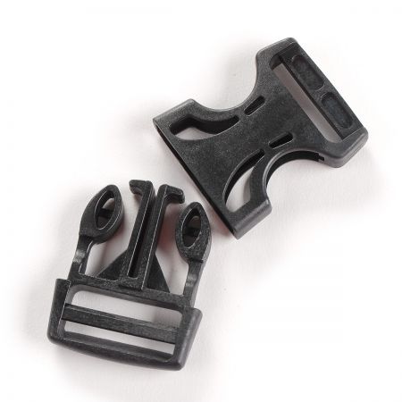 Spona trojzubec šířka 35 mm designová černá