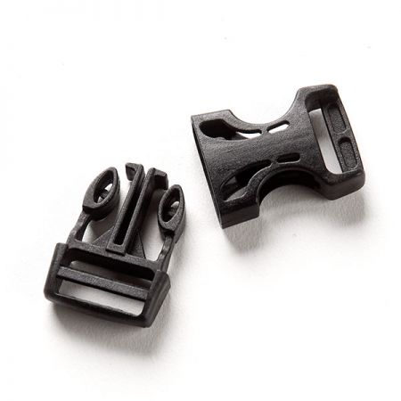 Spona trojzubec šířka 20 mm černá designová