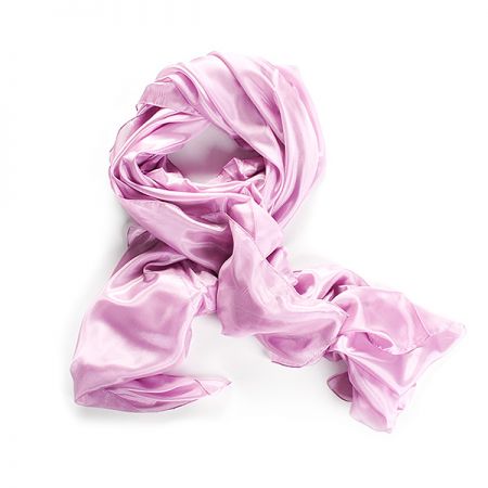 Hedvábný šál jednobarevný fialový