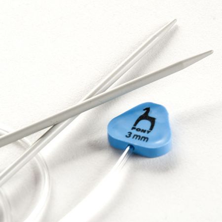 Jehlice ohebné PONY velikost 3 délka 60cm