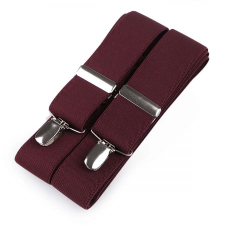 Šle pánské šíře 3,0 cm délka 125cm typ X vínové