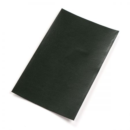 Záplata samolepící imitace kůže 10×16 cm tm.zelená