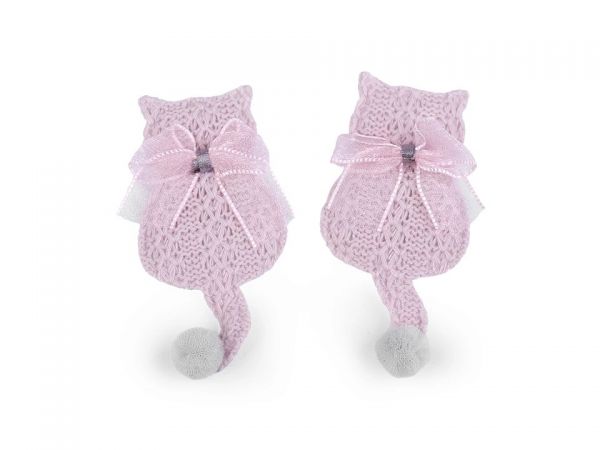 Aplikace kočka růžová