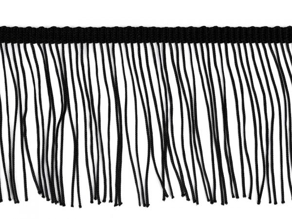 Třásně jemné 10 cm délka černé