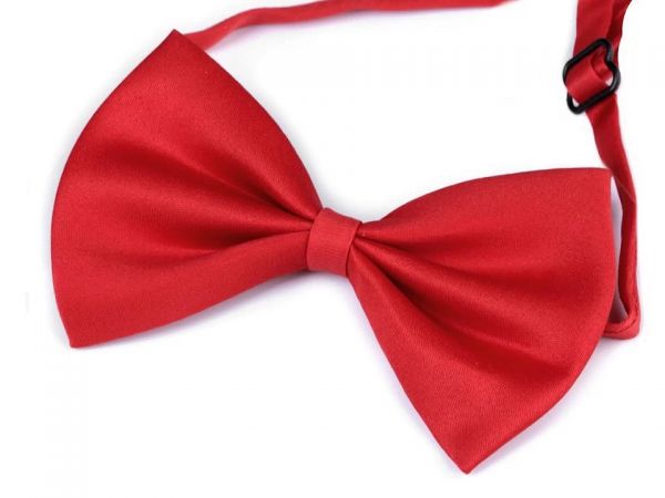 Motýlek červený 55x110 mm