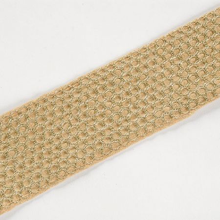 Šantungová stuha drobný geometrický vzor