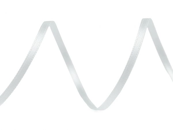 Atlasová stuha šíře 3mm sv.šedá