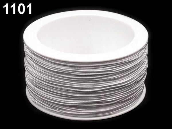 Guma klobouková tenká 0,8mm bílá