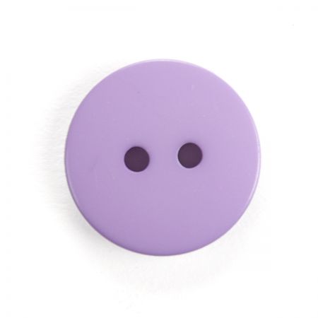 Knoflík plastový kulatý fialový 24"