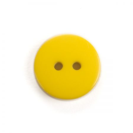 Knoflík plastový kulatý olivový 24"