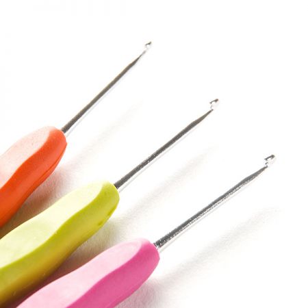 Háček kov se silikonovou ručkou vel. 2,5