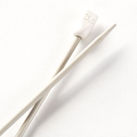 Pletací jehlice rovné kovové HOBI vel. 3,5
