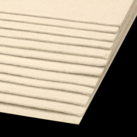 Dekorativní plsť filc tloušťka 2-3 mm smetanová