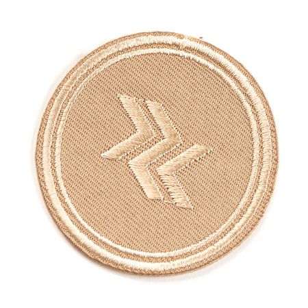 Nažehlovačka/samolepka kruh béžová