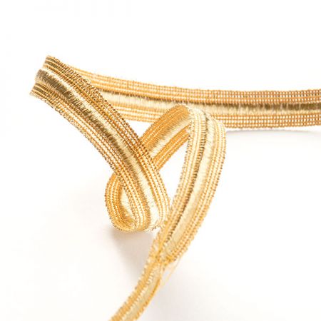 Prýmek leonský řetízek zlatý širší