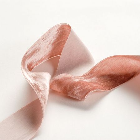 Stuha sametová staroružová šírka 35mm