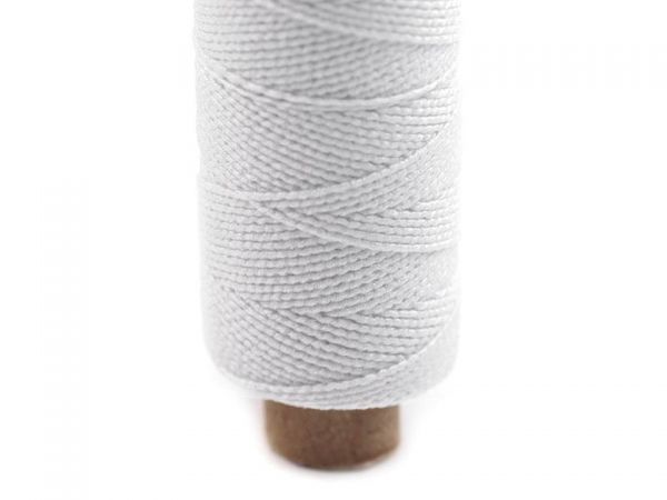 Nit pružná gumička návin 30m bílá