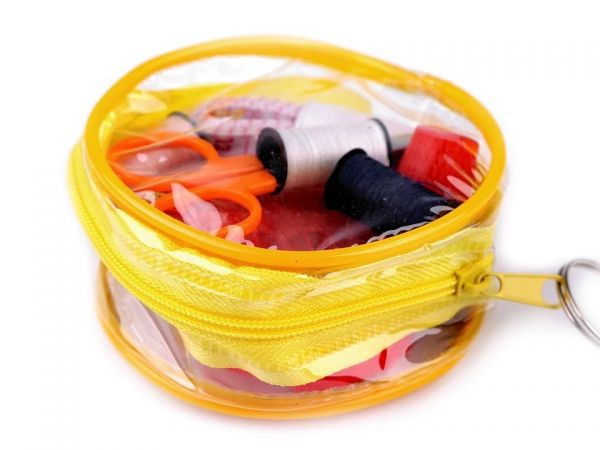 Šitíčko v pouzdře DENI žluté