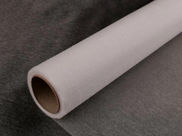 Organza dekorační pás 36 cm bílá