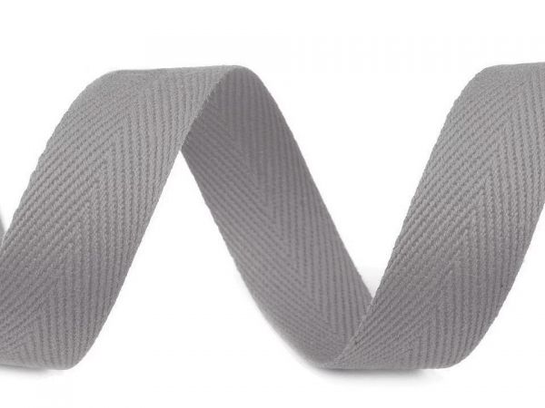 Keprovka-tkaloun šíře 16mm šedá