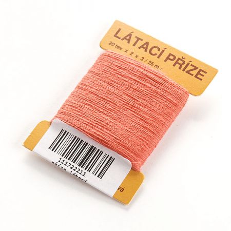 Příze látací Níťárna pastel broskvová