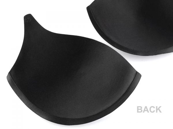 Košíčky do plavek/korzetů velikost S černá