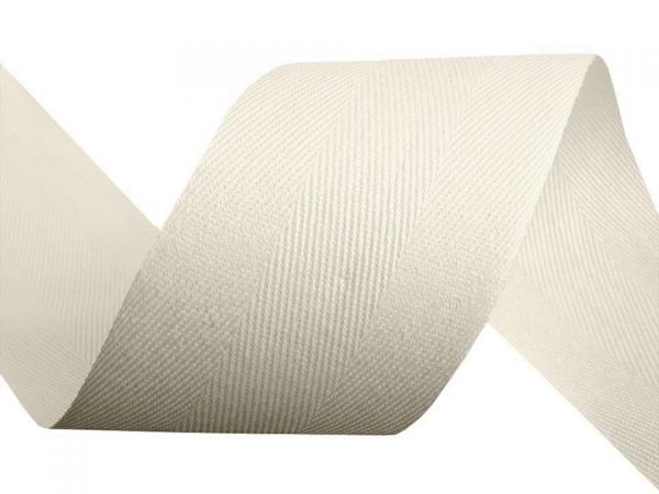 Keprovka - tkaloun šíře 40mm smetanová