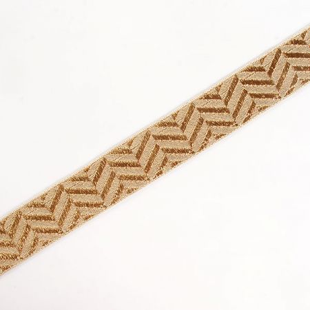 Stuha žakárová vzor rybí kost