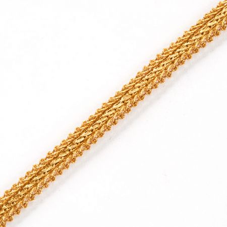 Prýmek leonský součky tmavší zlaté barvy