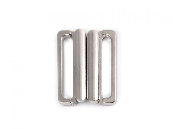 Plavkové zapínání 20mm kovové šíře 18x24mm