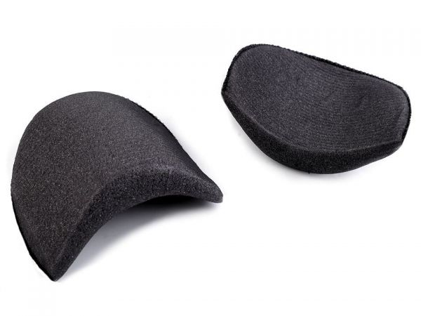 Vycpávky molitan 20mm výška vsazovaný rukáv černé