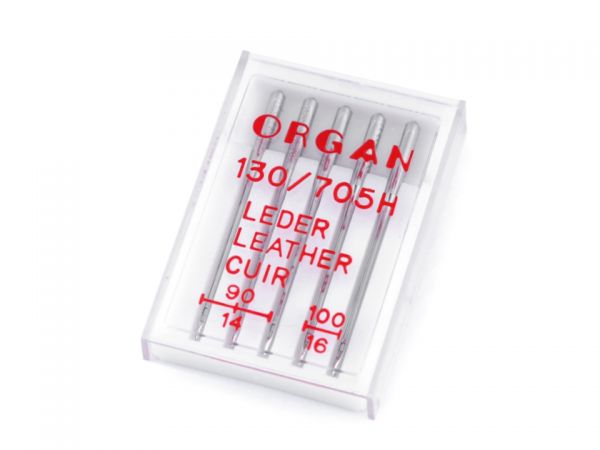 Strojové jehly na kůži ORGAN LEATHER 90/100