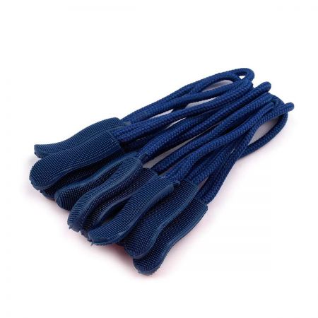 Poutko plastové taháček na jezdce tm.modrá