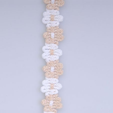 Galónové prámik biela / krémová šírka 11 mm