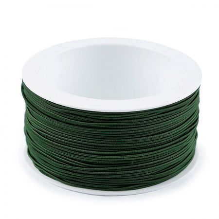 Guma pruženka kulatá 1,2mm klobouková zelená
