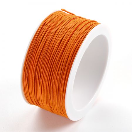 Guma pruženka kulatá 1,2mm klobouková oranžová