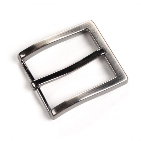 Spona opasková kov zaoblená průvlak 40 mm nikl černý